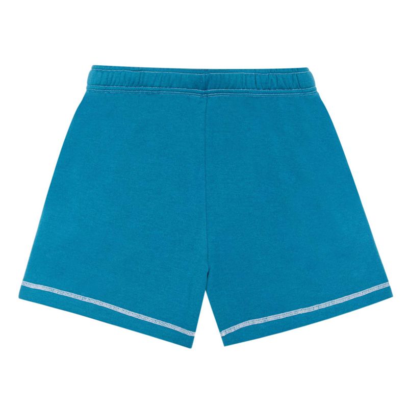 Bermudas Playboy 1953 Contrast Boyfriend Sweat Mujer Azules | 0326-FHNRW