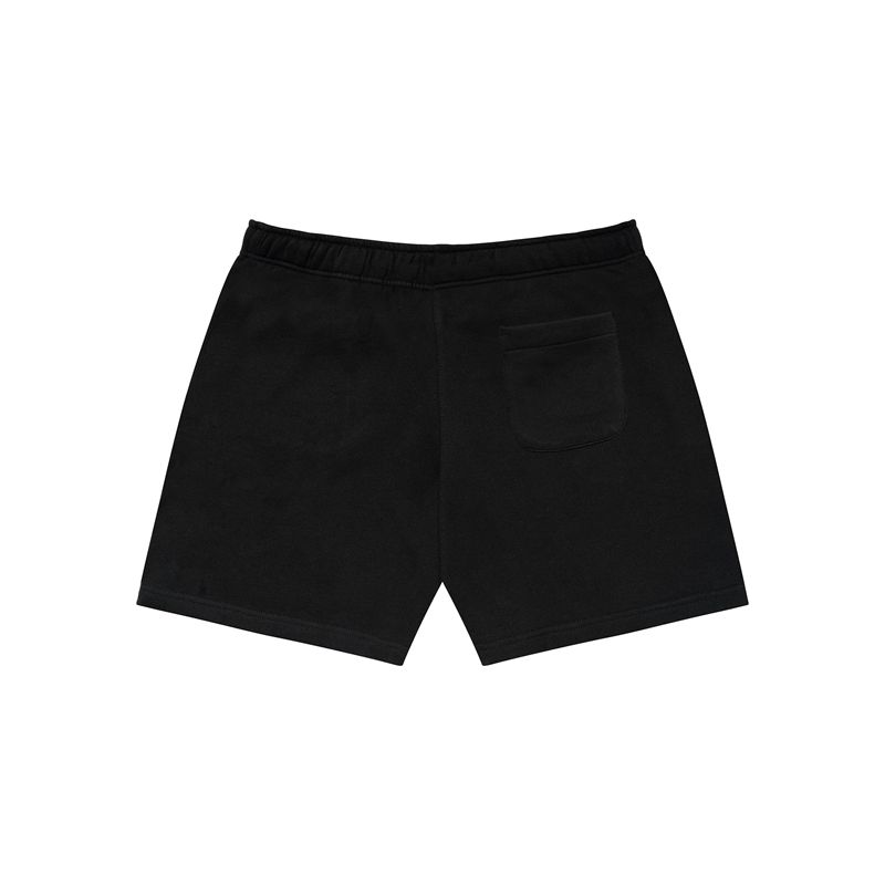 Bermudas Playboy All Nighter Sweat Hombre Negros | 3174-DNWZU