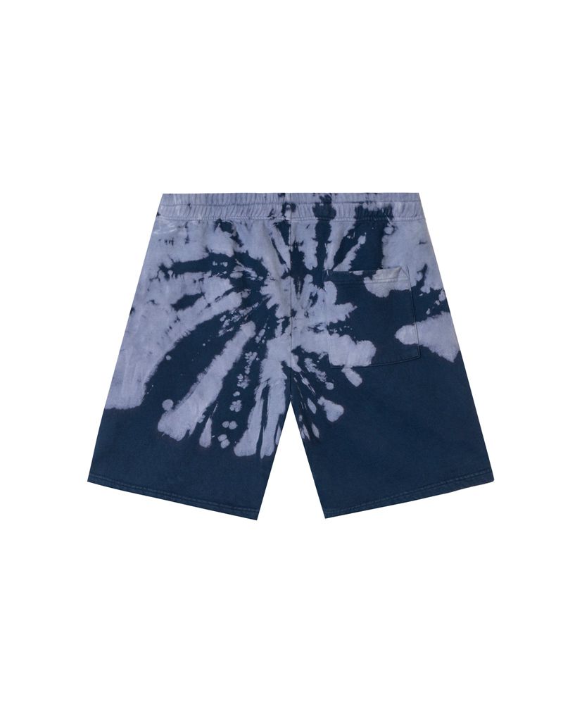 Bermudas Playboy Au Naturel Sweat Hombre Negros Morados | 7324-UTDIN