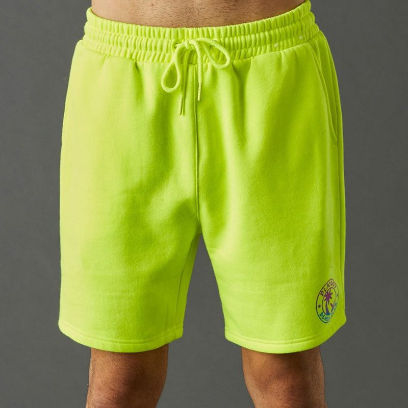 Bermudas Playboy Beach Club Graphic Hombre Rosas | 6407-XZWUT