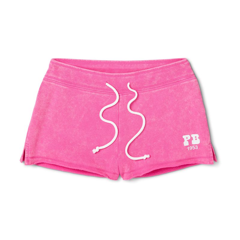 Bermudas Playboy Beachs Mujer Rosas | 8103-YTHSN