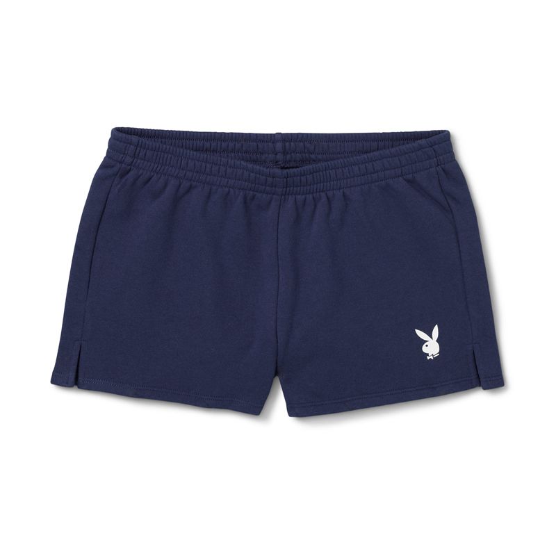 Bermudas Playboy Blue Crush Bikes Mujer Negros Blancos | 8670-JTUXQ