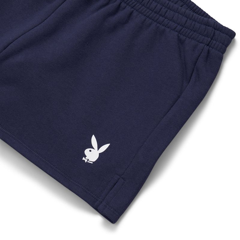 Bermudas Playboy Blue Crush Bikes Mujer Negros Blancos | 8670-JTUXQ