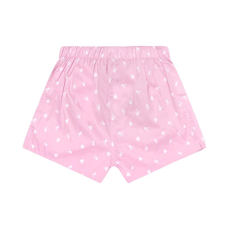 Bermudas Playboy Bunny Boxers Mujer Negros | 9167-FOTIG