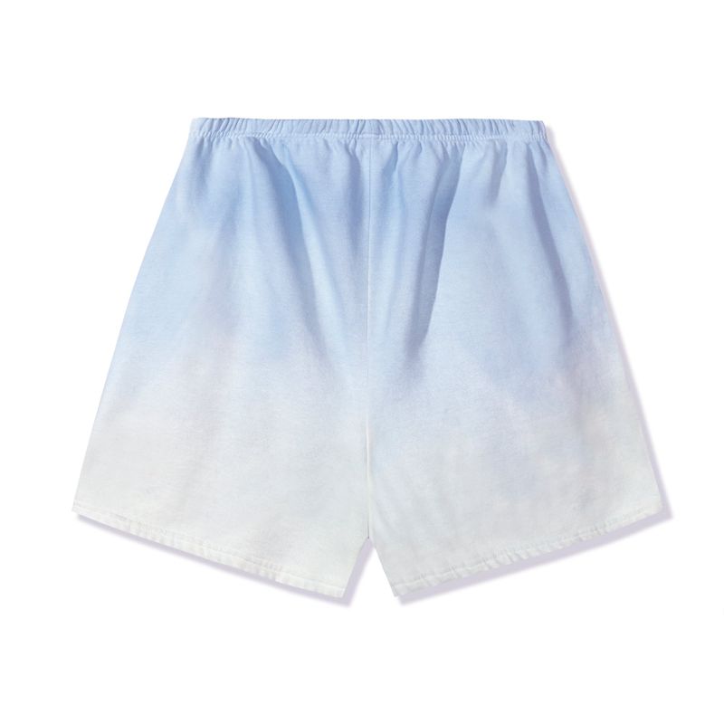 Bermudas Playboy Ombre Sunburst Sweat Hombre Blancos Azules | 6721-KTGFO