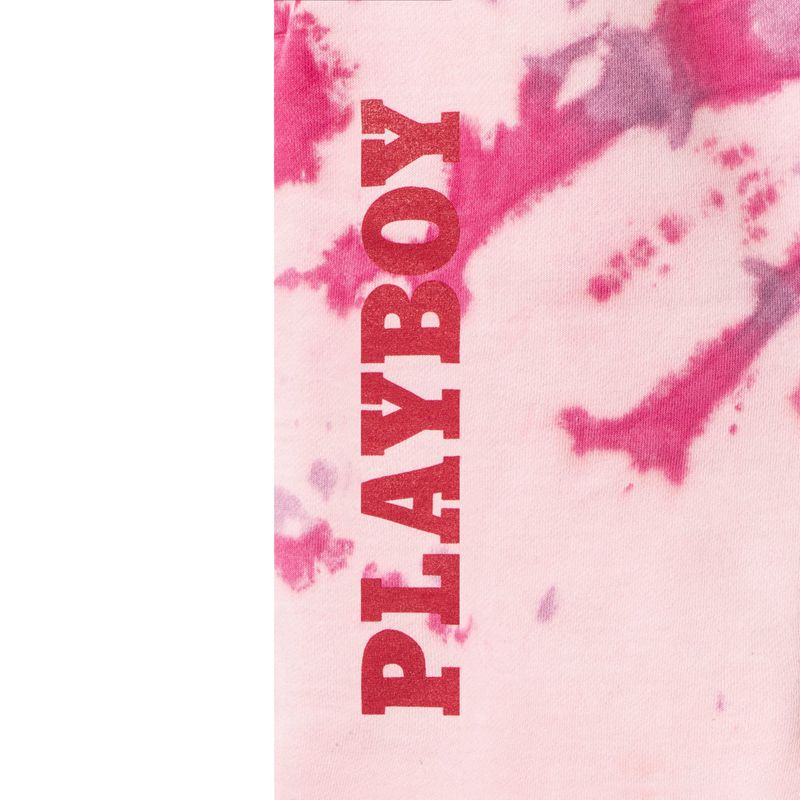 Bermudas Playboy Playmate Pink Tie Dye Mujer Morados Blancos | 2764-CVJLF