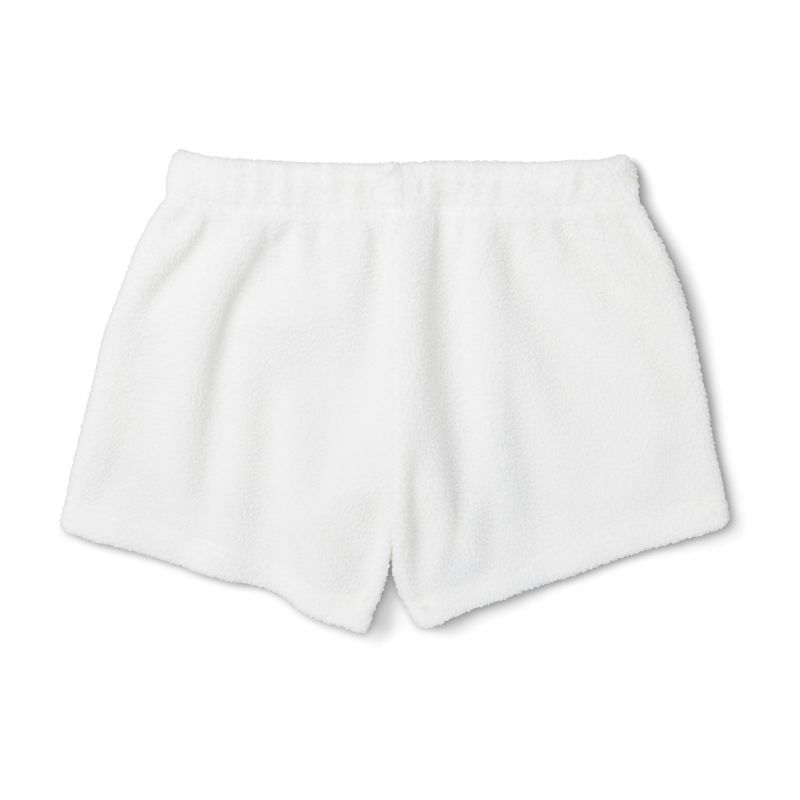 Bermudas Playboy Polar Sweats Mujer Blancos | 4859-MCJEG