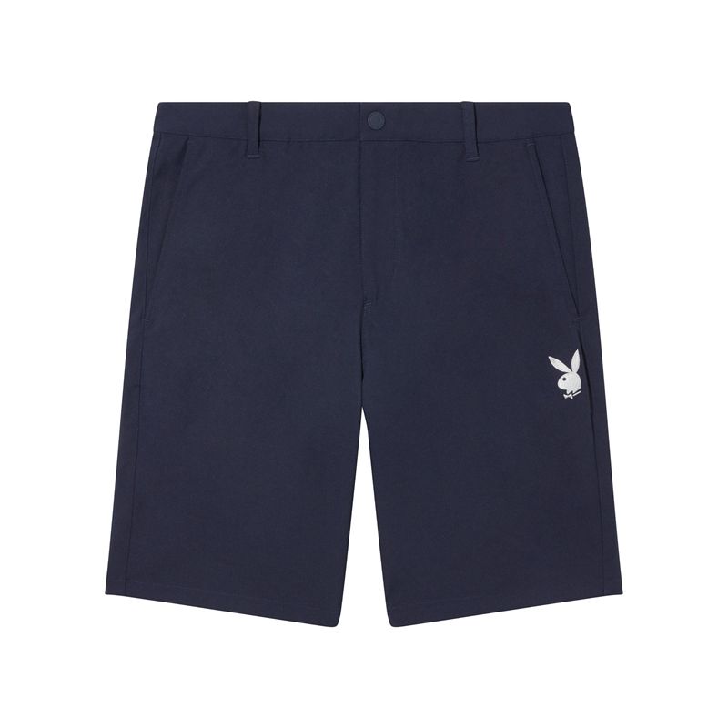 Bermudas Playboy Puma Golf Hombre Negros | 5791-VTIPZ