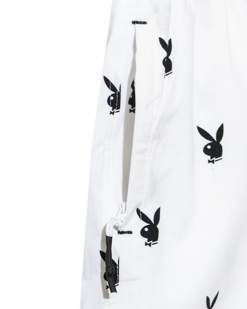 Bermudas Playboy Repeating Rabbit Head Lounge Hombre Azules | 1239-VJTSQ