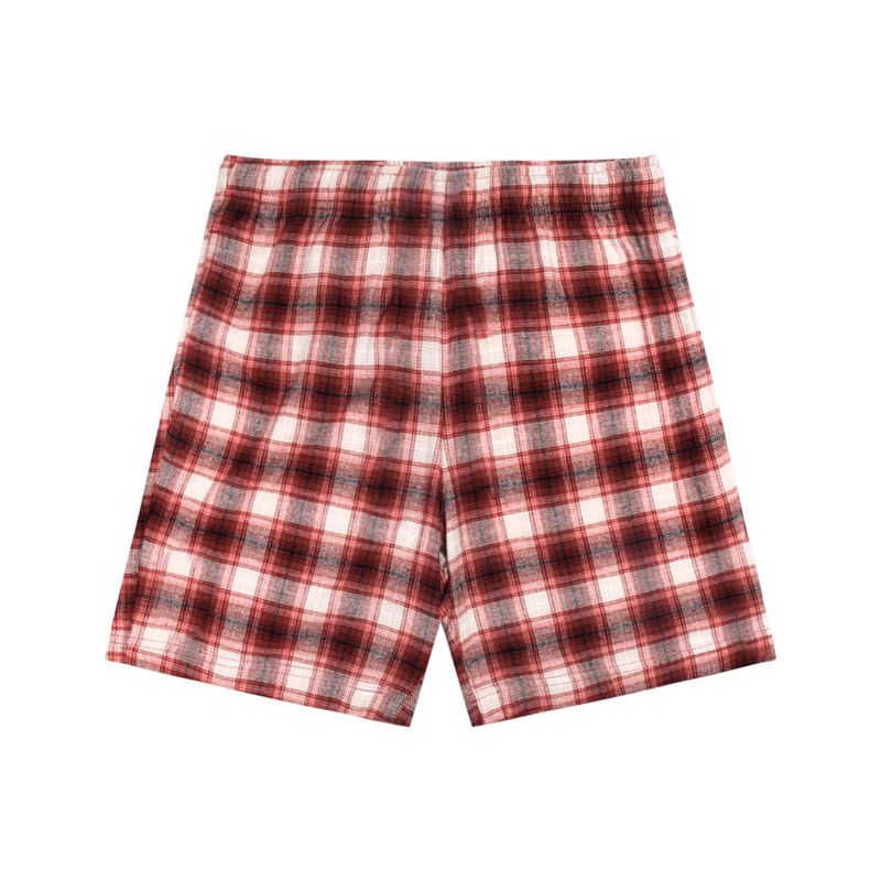 Bermudas Playboy State Line Flannel Hombre Rojos | 1285-WGBRM