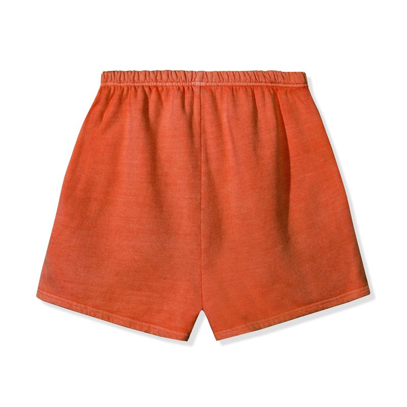 Bermudas Playboy Sunburst Club Sweat Mujer Naranjas | 1468-ZQCVO