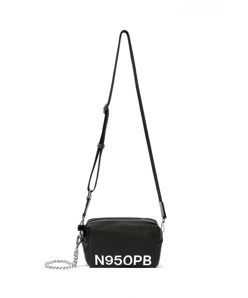 Bolsas De Mano Playboy Cuero Crossbody Mujer Negros | 0293-ROSGB