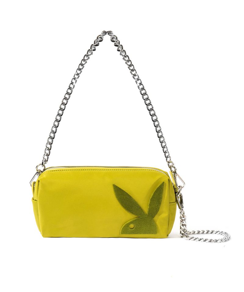 Bolsas De Mano Playboy Nylon Clutch Mujer Moutarde | 3014-AGNFR