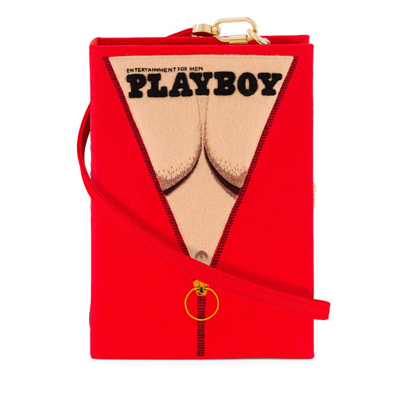 Bolsas De Mano Playboy Olympia Le-Tan July 1973 Cover Clutch Mujer Rojos | 5790-WQJLV