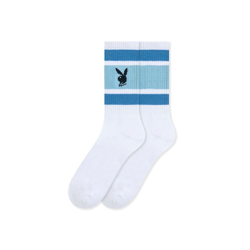 Calcetines Playboy Three Pack Crew Hombre Multicolor | 0548-SRFAN