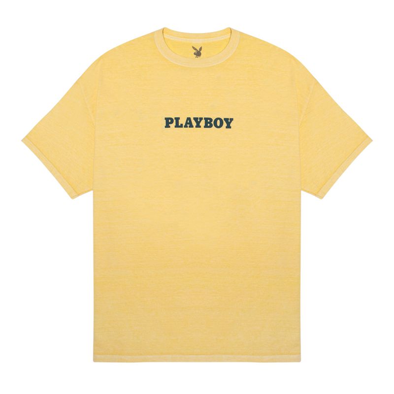 Camisas Playboy Crest Hombre Amarillos | 0329-TWINA