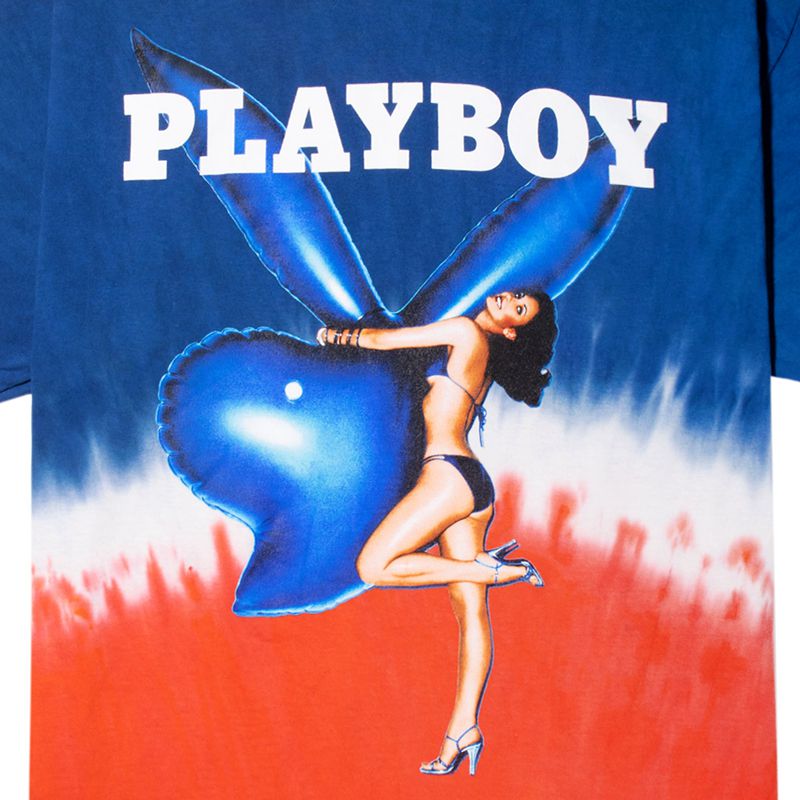 Camisas Playboy July 1977 Cover Tie Dye Hombre Azules Blancos Rojos | 4613-JVIEA