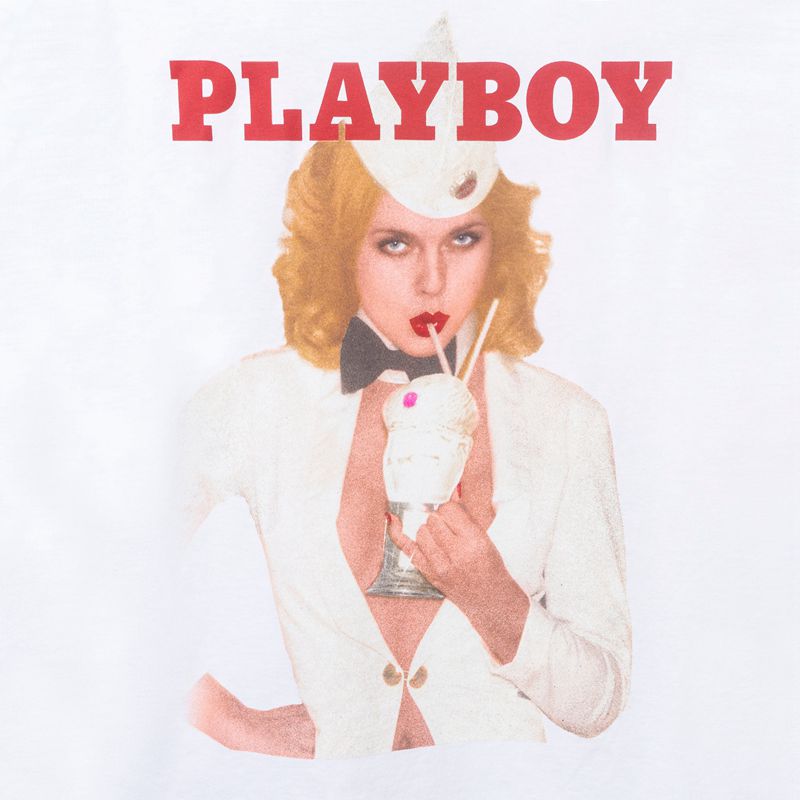 Camisas Playboy May 1977 Cover Hombre Blancos | 0683-NCIHU