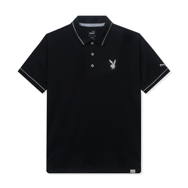 Camisas Playboy Puma Golf Monarch Performance Polo Hombre Azules | 8610-SAMGX