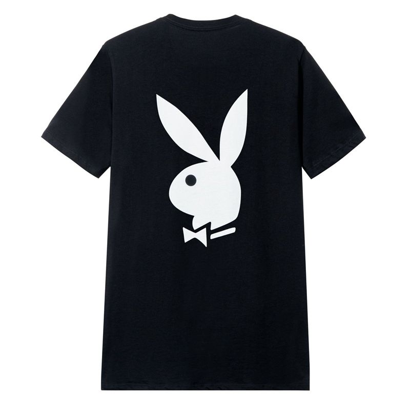 Camisas Playboy Rabbit Head Logo Hombre Rosas | 5317-HNFEZ