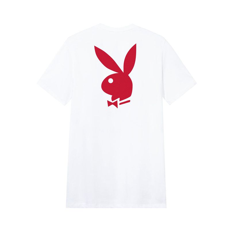 Camisas Playboy Rabbit Head Logo Hombre Rosas | 5317-HNFEZ