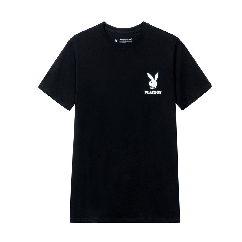 Camisas Playboy Rabbit Head Logo Hombre Rosas | 5317-HNFEZ