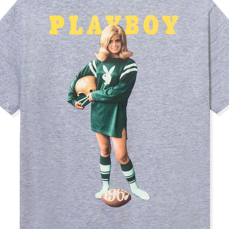 Camisas Playboy September 1967 Football Pocket Hombre Grises | 9065-ZFOHB