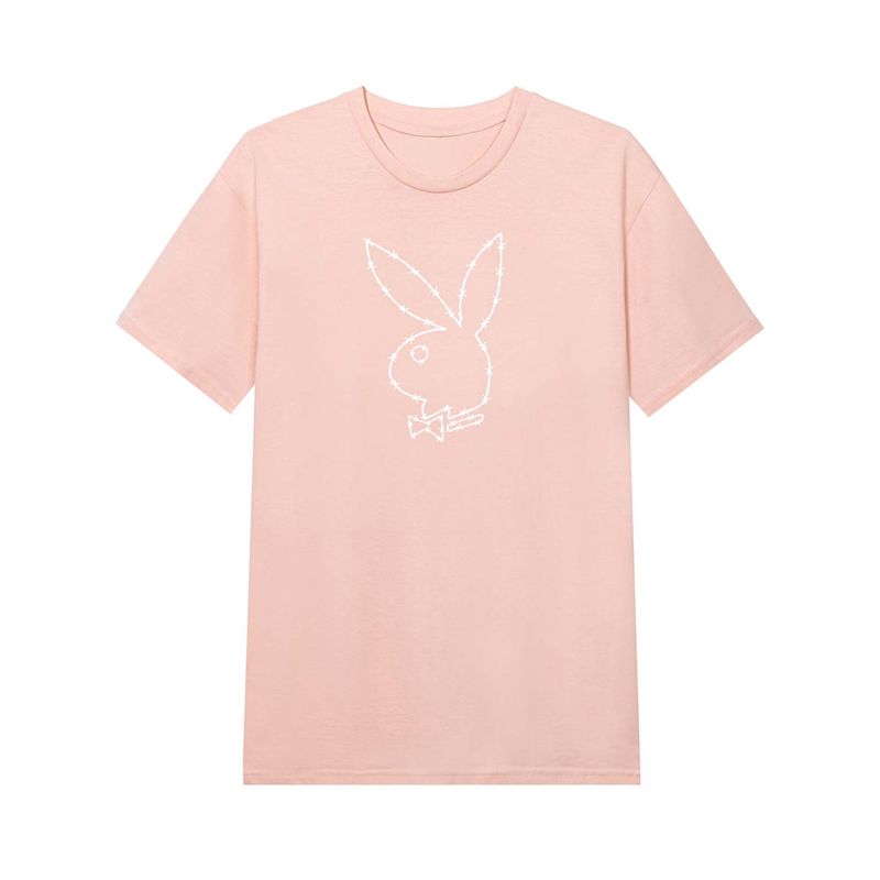 Camisas Playboy Tough Love Rabbit Head Hombre Negros | 8730-ZLSTY