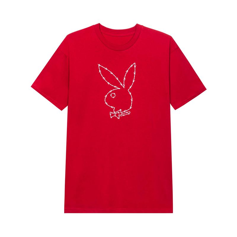 Camisas Playboy Tough Love Rabbit Head Hombre Negros | 8730-ZLSTY