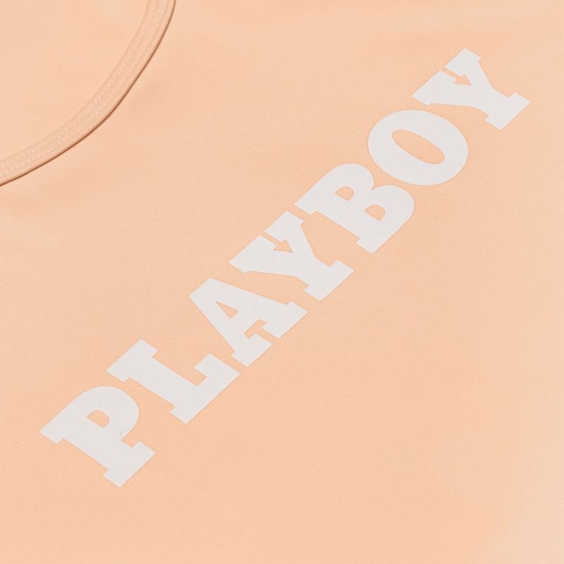 Camiseta Playboy Active Contrast Stitch Tee Mujer Naranjas | 2140-MBCJH