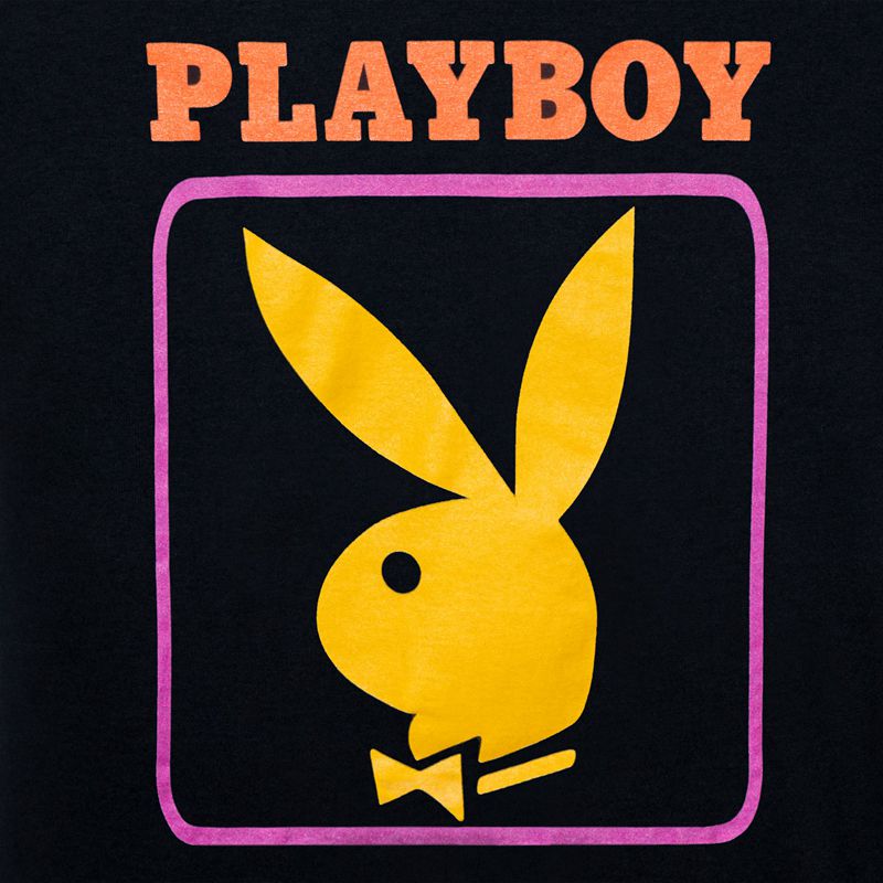 Camiseta Playboy December 1963 Cover Mujer Negros Amarillos | 4819-RFEGQ