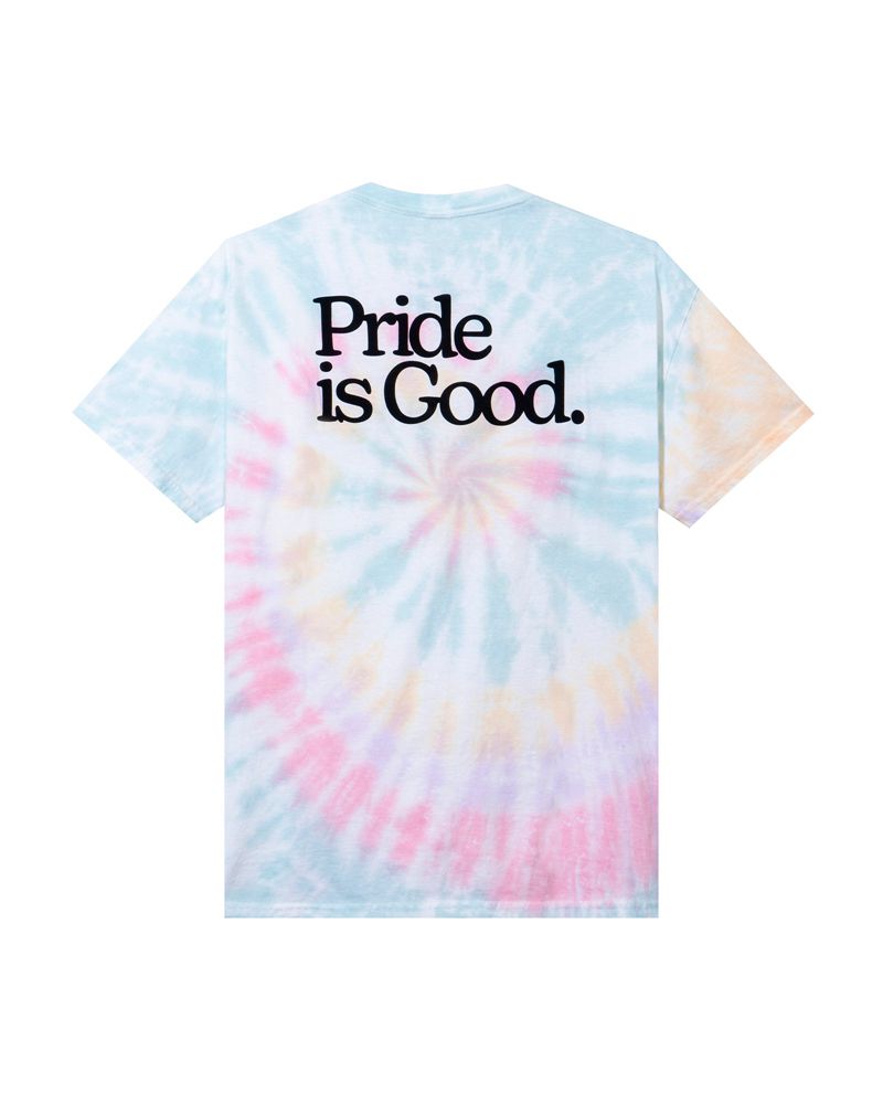 Camiseta Playboy Pride Is Good Multi-Tie Dye Mujer Multicolor | 7624-IMFJH