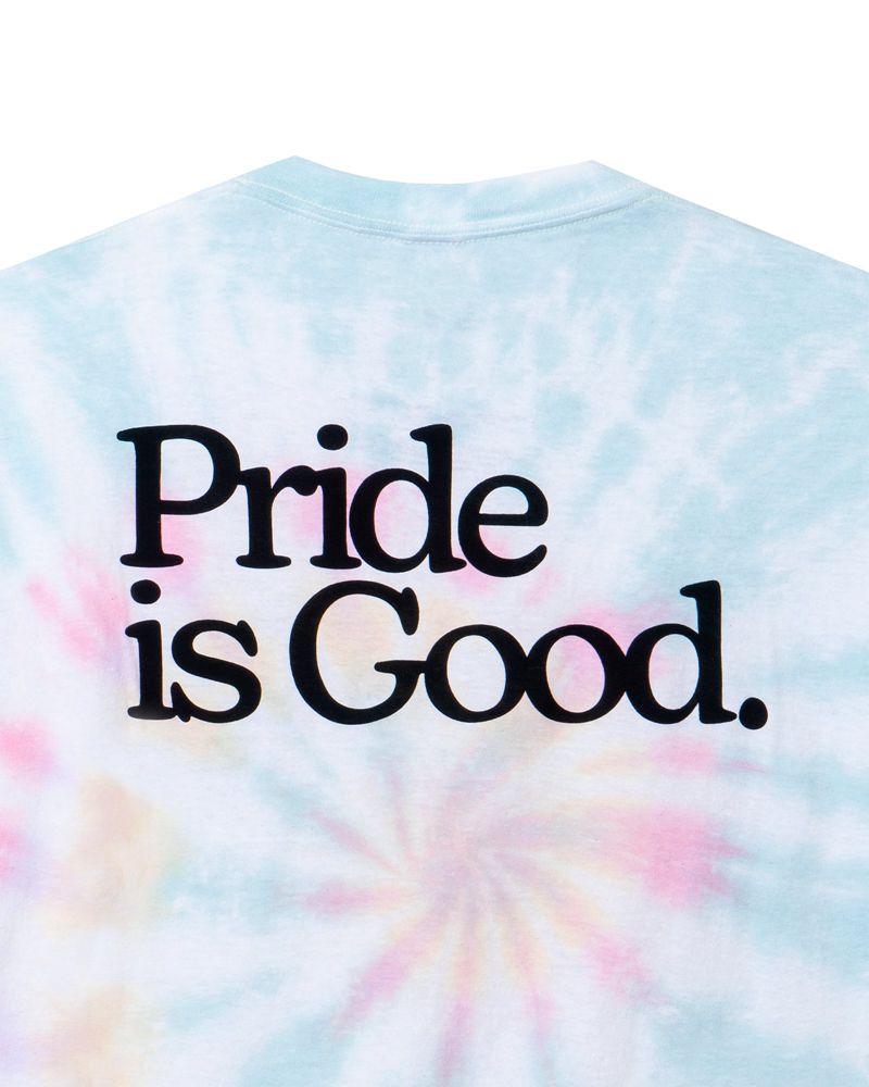 Camiseta Playboy Pride Is Good Multi-Tie Dye Mujer Multicolor | 7624-IMFJH