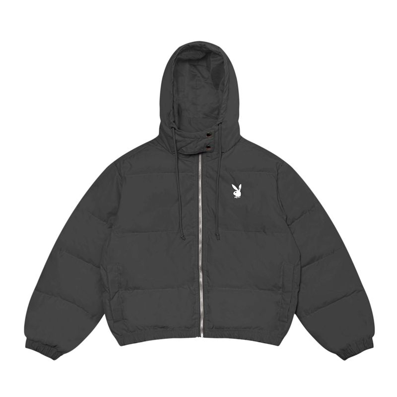 Chaquetas Playboy Club Puffer Mujer Rosas | 0523-HKTWI