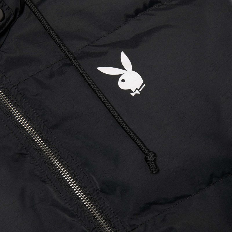 Chaquetas Playboy Club Puffer Mujer Rosas | 0523-HKTWI