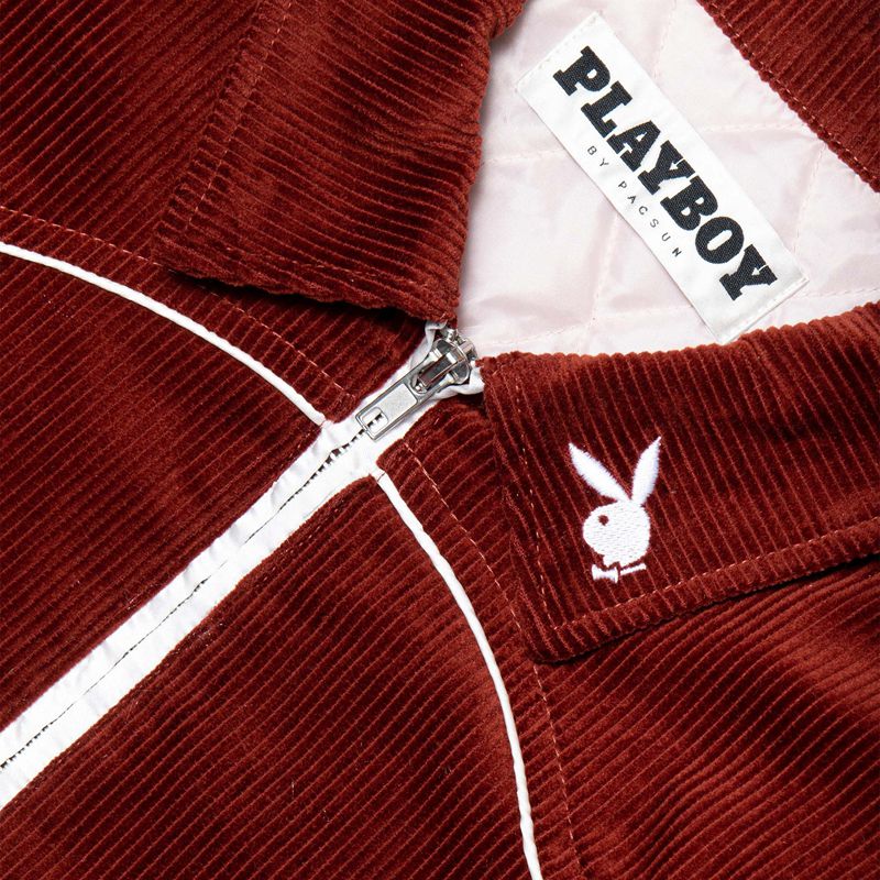 Chaquetas Playboy High Roller Jacket Hombre Rojos Oscuro | 8092-EMNWK