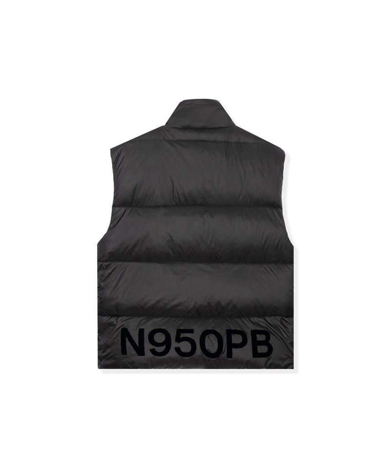 Chaquetas Playboy N950pb Puffer Vest Mujer Negros | 7596-TCHRO