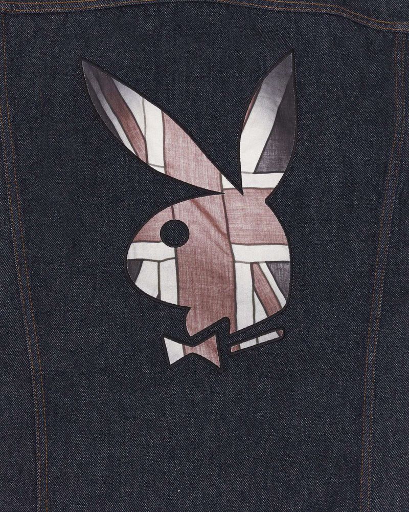 Chaquetas Playboy X John Richmond Denim Jacket Hombre Azules Oscuro | 8709-EVRSN