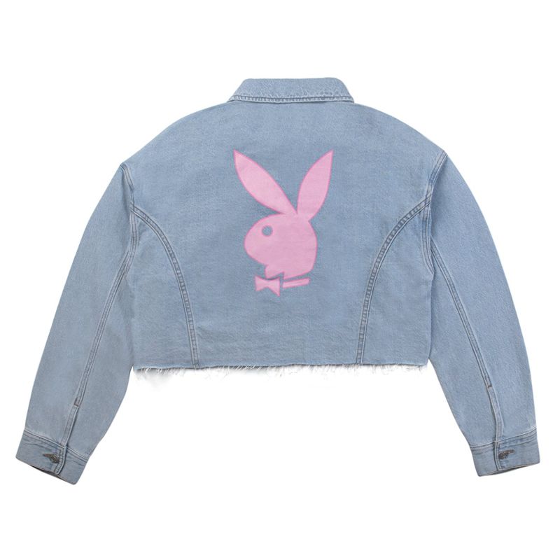 Jeans Playboy Bunny Mujer Azules | 9734-XEDYM