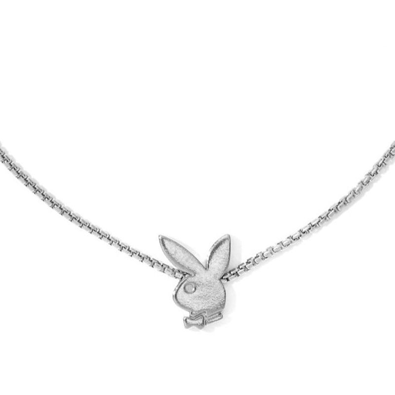 Joyería Playboy Bunny Chain Bracelet Mujer Plateados | 2631-MUYNG