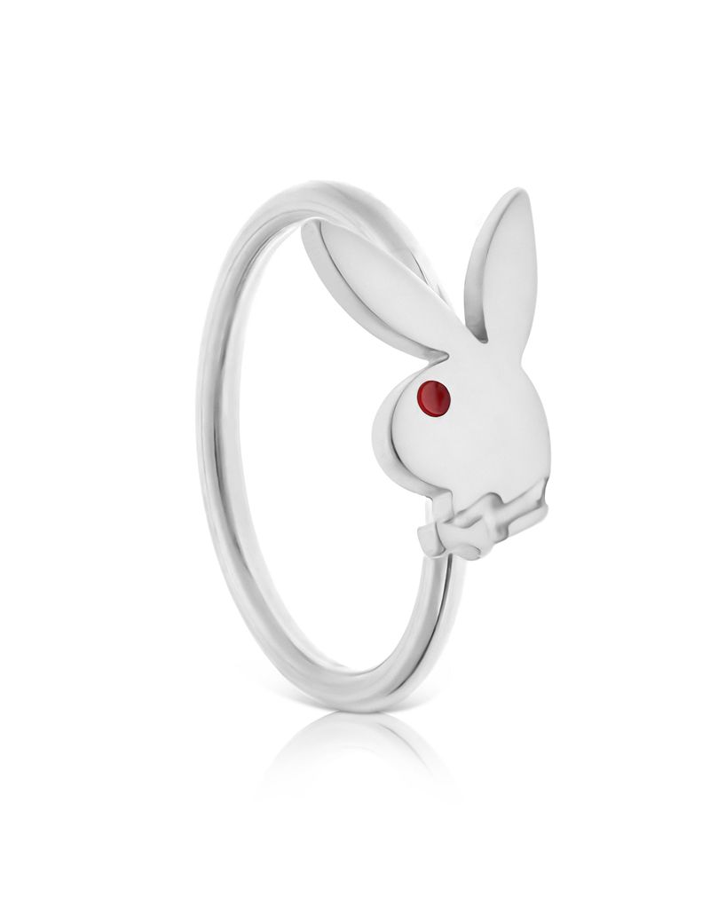 Joyería Playboy Rabbit Head Nose Ring Hombre Dorados | 2069-ZEDOB