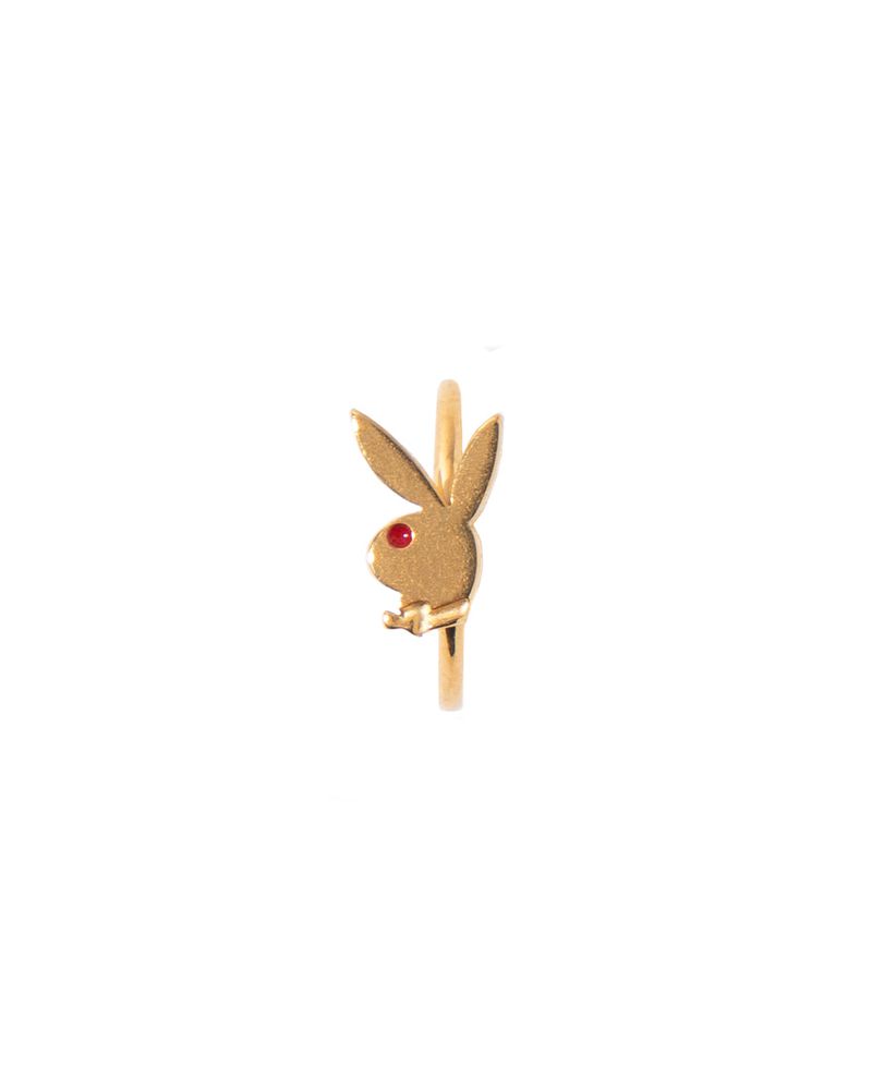 Joyería Playboy Rabbit Head Nose Ring Hombre Dorados | 2069-ZEDOB