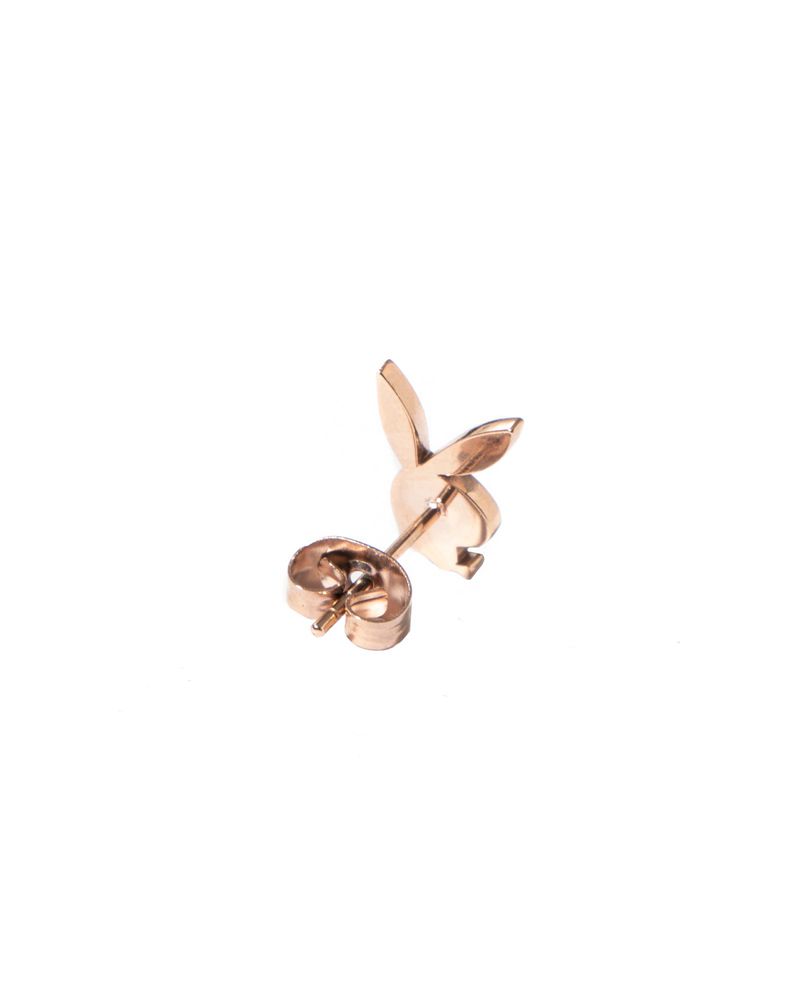 Joyería Playboy Rabbit Head Stud Earrings Mujer Plateados | 1849-QSALV