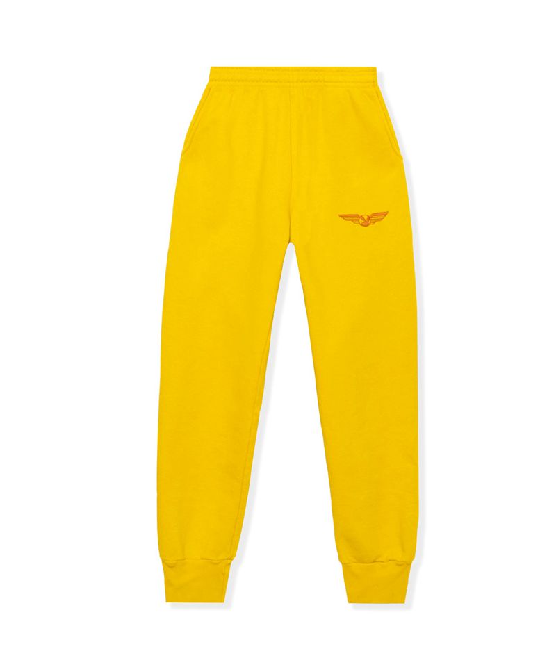 Pantalones Deportivos Playboy Aviation Wings Jogger Pant Hombre Morados | 2460-XACND