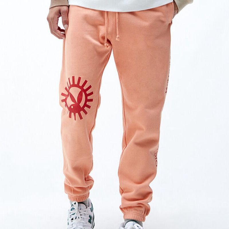 Pantalones Deportivos Playboy Sun Up Hombre Naranjas | 7319-CQPRZ