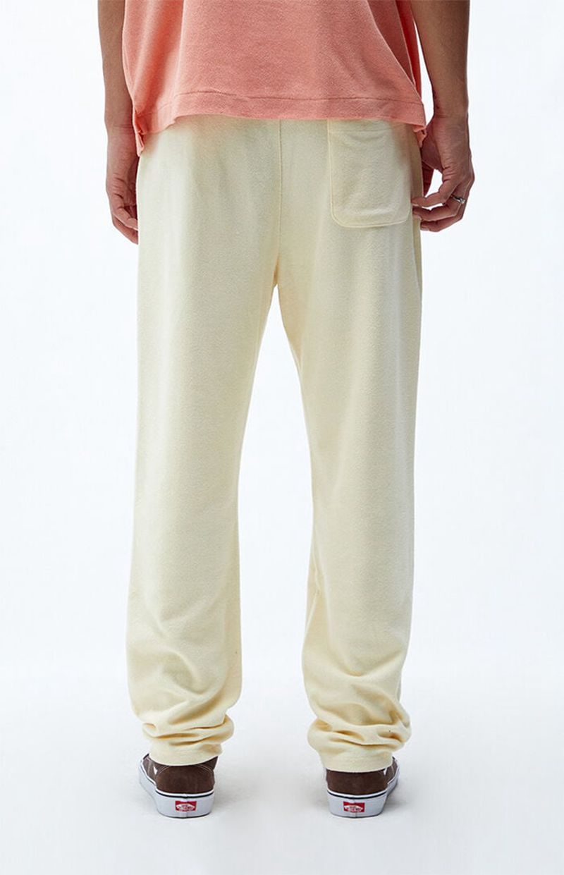 Pantalones Deportivos Playboy Terry Sweatpant Hombre Blancos | 7432-FKPUT