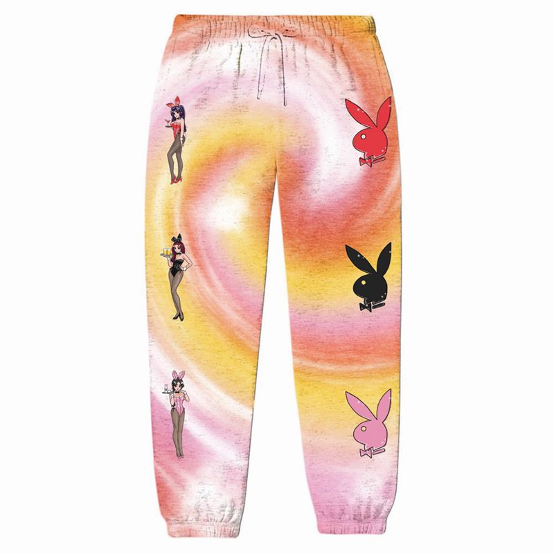 Pantalones Deportivos Playboy Tokyo Club Bunny Hombre Multicolor | 2819-LOECB