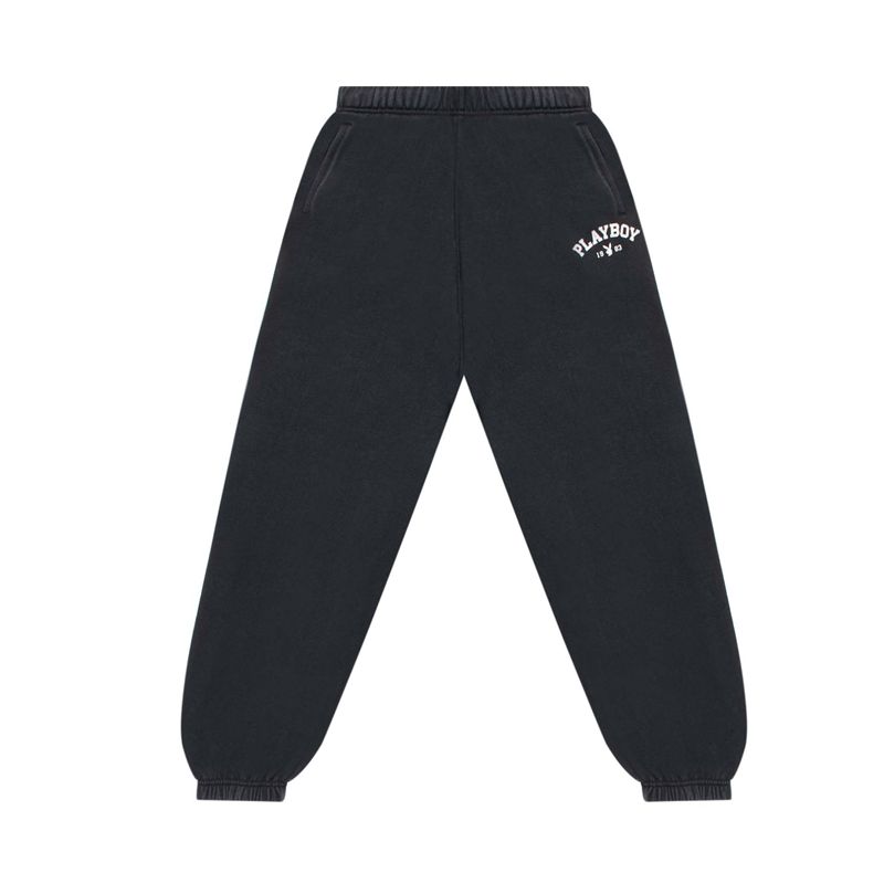 Pantalones Playboy 1983 Sweats Mujer Grises | 0462-YIARX