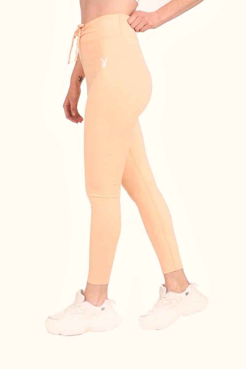 Pantalones Playboy Active Ruched Waistband Leggings Mujer Grises | 7295-XRCDH