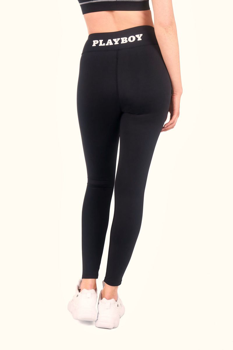 Pantalones Playboy Active Ruched Waistband Leggings Mujer Grises | 7295-XRCDH